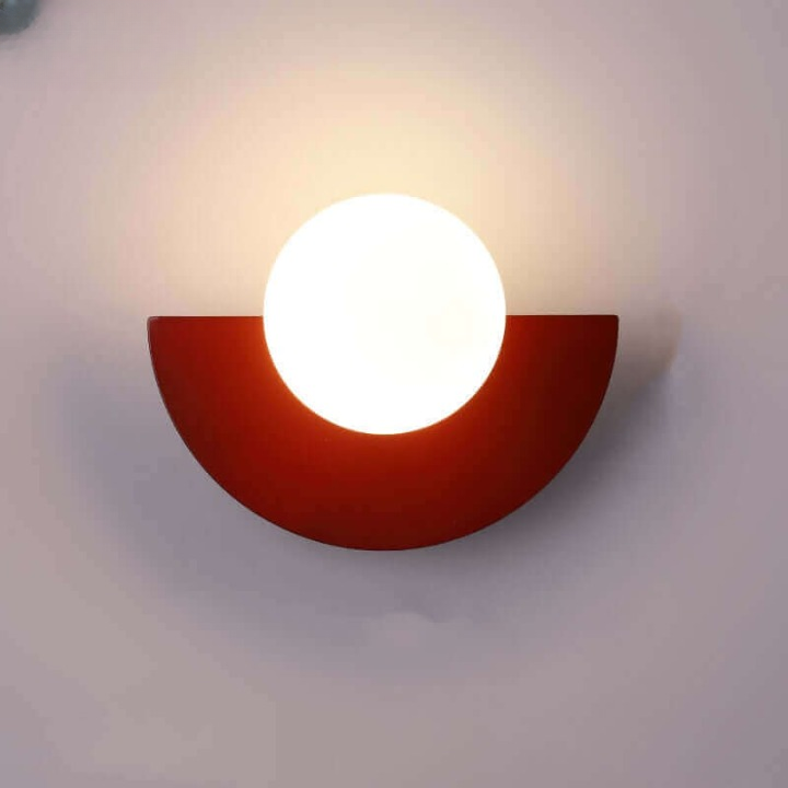Noorderlicht Charm - Halvemaan Wall Lamp made of Metal