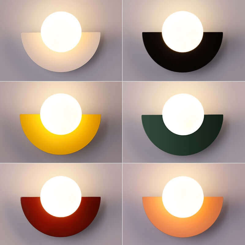 Noorderlicht Charm - Halvemaan Wall Lamp made of Metal
