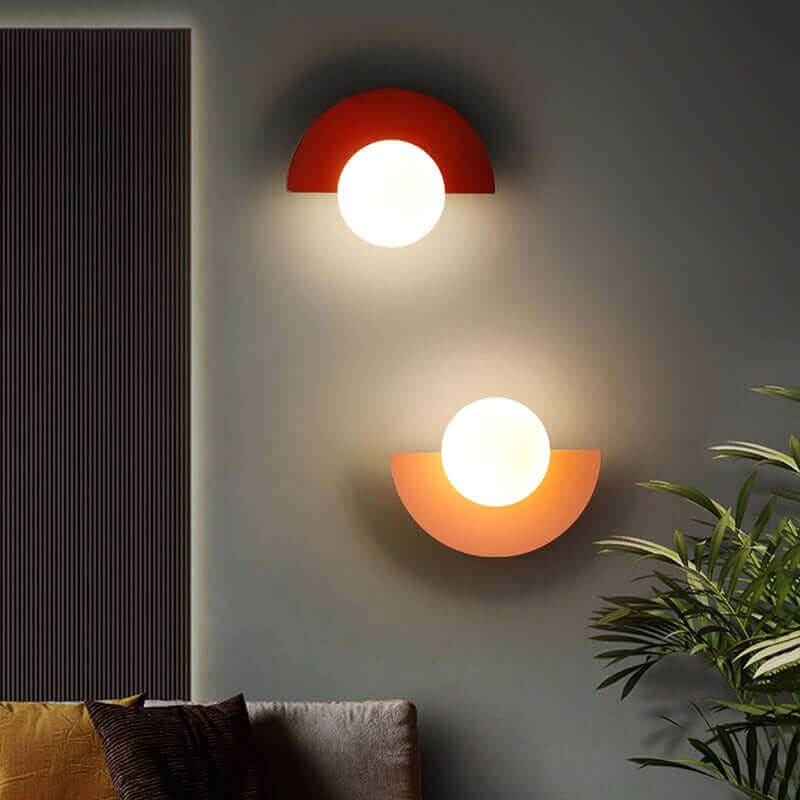 Noorderlicht Charm - Halvemaan Wall Lamp made of Metal